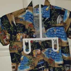 Boys Hawaiian Short Set